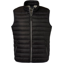 James & Nicholson Daunenweste, black/silver, S