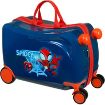 Undercover Ride-on Trolley Spider-Man 4-Rollen Cabin 47,5 cm / 20 l blau/rot/mehrfarbig