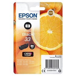 Tinten EPSON C13T33414012 EPSON XP530 FOTOTINTE BK ST