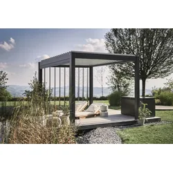 Biohort Pergola moderne und hochwertige  Terrassenüberdachung