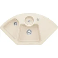 Villeroy & Boch V&B Eckspüle Solo Eck m Abl.garn,