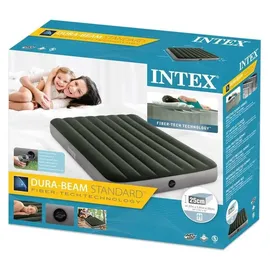 Intex Luftbett 191 x 137 x 25 cm mit Batteriepumpe 137x191x25