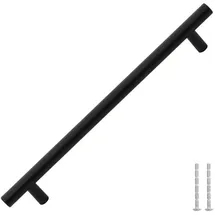 vidaXL Möbelgriffe 5 Stk. Schwarz 192 Mm Edelstahl