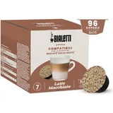 Bialetti-Kaffee Dolce Gusto®-kompatible Kapseln – Kaffee mit Milch – 96 Kapseln