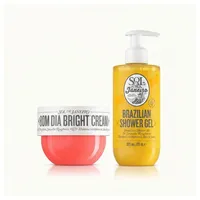 Sol de Janeiro Körpercreme Sol de Janeiro Bom Dia Bright Cream und Brazilian 4 Play Pflege Duo, Pflegendes Körper Duo für Dusche und tägliche Körperpflege weiß