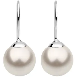 Nenalina Ohrhänger Hänger Basic Synthetische Perle 925 Silber weiß onesize