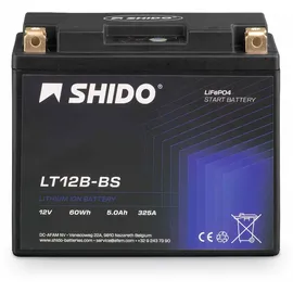 SHIDO LT12B-BS 5 Ah 300 A