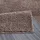 Carpet City Shaggy Hochflor Teppich - 80x150 cm - Braun - Langflor Wohnzimmerteppich - Einfarbig Uni Modern - Flauschig-Weiche Teppiche Schlafzimmer Deko