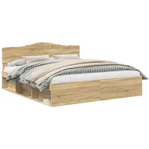 vidaXL Sonoma 200 x 200 cm Braun