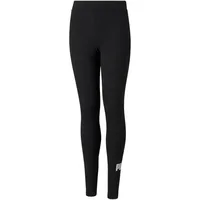 Puma Essentials Logo Leggings Kinder black 152