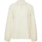 Comma, Bluse mit 3D-Struktur Beige 44