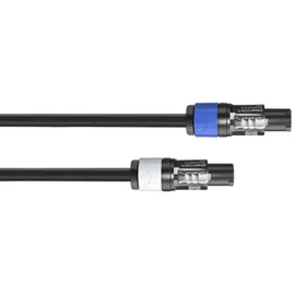 Cordial CFCA 1,5 FCB Strom Anschlusskabel [1x PowerCon-Stecker - 1x PowerCon-Stecker] 1.50 m Blau, Weiß