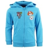 PAW PATROL Kapuzenpullover Paw Patrol Everest Skye Kinder Kapuzen Jacke Gr. 98 bis 128, 100% Baumwolle blau 128