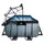EXIT TOYS Stone Pool 400 x 200 x 122 cm inkl. Sandfilterpumpe + Abdeckung