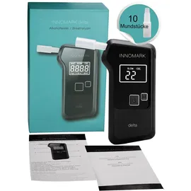 ACE INNOMARK delta Alkoholtester Schwarz 0.07 bis 4.00 - inkl. Display