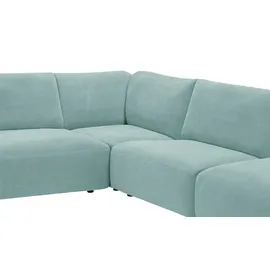 Musterring Ecksofa Lucia ¦ türkis/petrol ¦ Maße (cm): B: 300 H: 81 T: 266.0