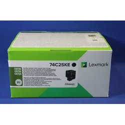 Lexmark 74C2SKE (entspricht 74C2SK0) Toner Black -A