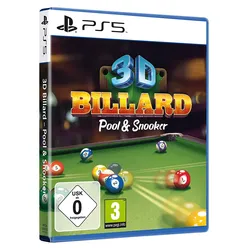 3D Billard - Billard & Snooker für die ganze Familie [für PlayStation 5] (Neu differenzbesteuert)