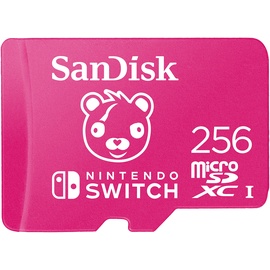 SanDisk Nintendo Switch microSDXC UHS-I U3 Class 10 256 GB Fortnite Edtition Cuddle Team