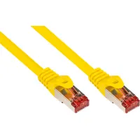 Good Connections Patchkabel, Cat6 S/FTP PiMF, PVC, 250MHz, gelb,