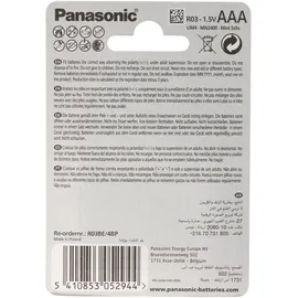 Panasonic AAA 4 St.