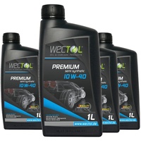 WECTOL 10W-40 Premium 10w40 / 4x1 Liter