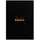Rhodia Notizblock 182009C, kariert, A4, 80 g/m2, 80 Blatt, schwarz