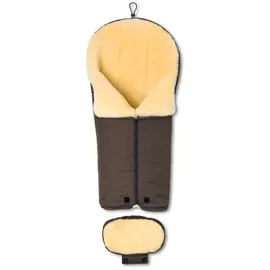 Hofbrucker Lammfellfußsack Iglu braun