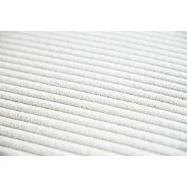KAWOLA Hocker WIOLO SOFT Cord Farbe: weiß