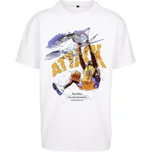 Upscale by Mister Tee Attack Player Oversize Kurzarm-T-Shirt White S Regular