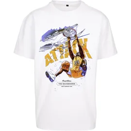 Upscale by Mister Tee Attack Player Oversize Kurzarm-T-Shirt White S Regular