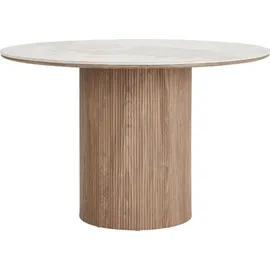VCM Veria Ø 120 cm weiß