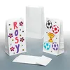 Weiße Geschenktüte (pro Set 10) Partyzubehör