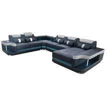 aea Luxus Couch Polster Möbel Wohnlandschaft Couchen Polster Ecksofa Eckgarnitur