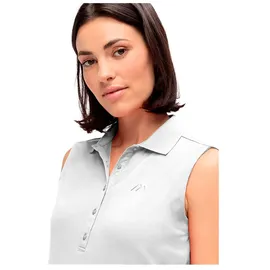 Maier Sports Ulrike ärmelloses Polo - White - L