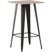 VCM Bartisch Tempe 60 x 60 x 105 cm Nussbaum