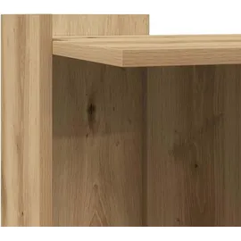 vidaXL Katzentoilette Artisan-Eiche 42x42x51 cm Braun