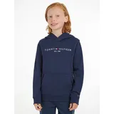 Tommy Hilfiger Essential Kapuzenpullover - Twilight Navy - 7 Jahre