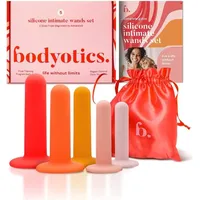 Bodyotics Silikon-Dilatoren für Frauen | 5 abgestufte Größen - Medizinische Vaginaldilatatoren - Beckenboden- & Vaginatraining bei Blasenschwäche