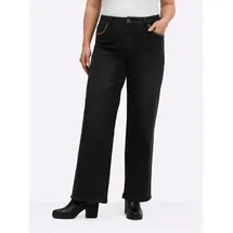 sheego Jeans in black denim | Gr.: 44