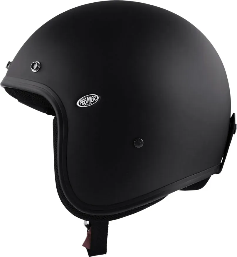 Premier Classic, casque à jet - Noir Mat - M
