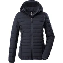 G.I.G.A. DX by killtec Damen Steppjacke/Funktionsjacke in Daunenoptik mit Kapuze GW 49 WMN QLTD JCKT, dunkelnavy, 44 Blau