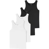 SCHIESSER Unterhemd Uncover 4er Pack