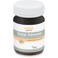 GRAU - das Original - Stress Tabletten, die natürliche Entspannung, mit Baldrian, Schlafbeere und Vitamin -B-Komplex, 1er Pack (1 x 120 Stück), Ergänzungsfuttermittel für Hunde