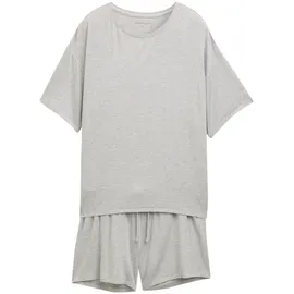 Tom Tailor Shorty Pyjama-Shorts Grau melange 38