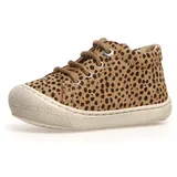 NATURINO Cocoon-Lauflernschuhe aus Veloursleder, mit Pony-Print-Beige, braun 23 - 23 EU
