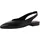 TAMARIS Damen Sling Pump mit Blockabsatz Leder, schwarz, 40 EU