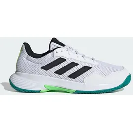 adidas Court Spec 2 Tennisschuh - Cloud White / Core Black / Pure Teal, 46