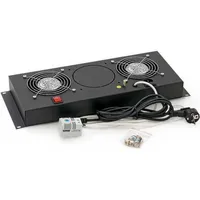 Triton RAB-CH-X21-A1 - Vertikale 19-Zoll-Belüftungseinheit, 2 Ventilatoren, 4 HE,
