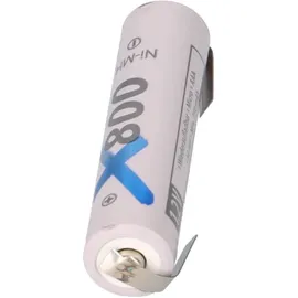 XCell AAA Micro Akku LSD Plus Ni-MH 1,2V 800mAh U Lötfahne low self-discharge